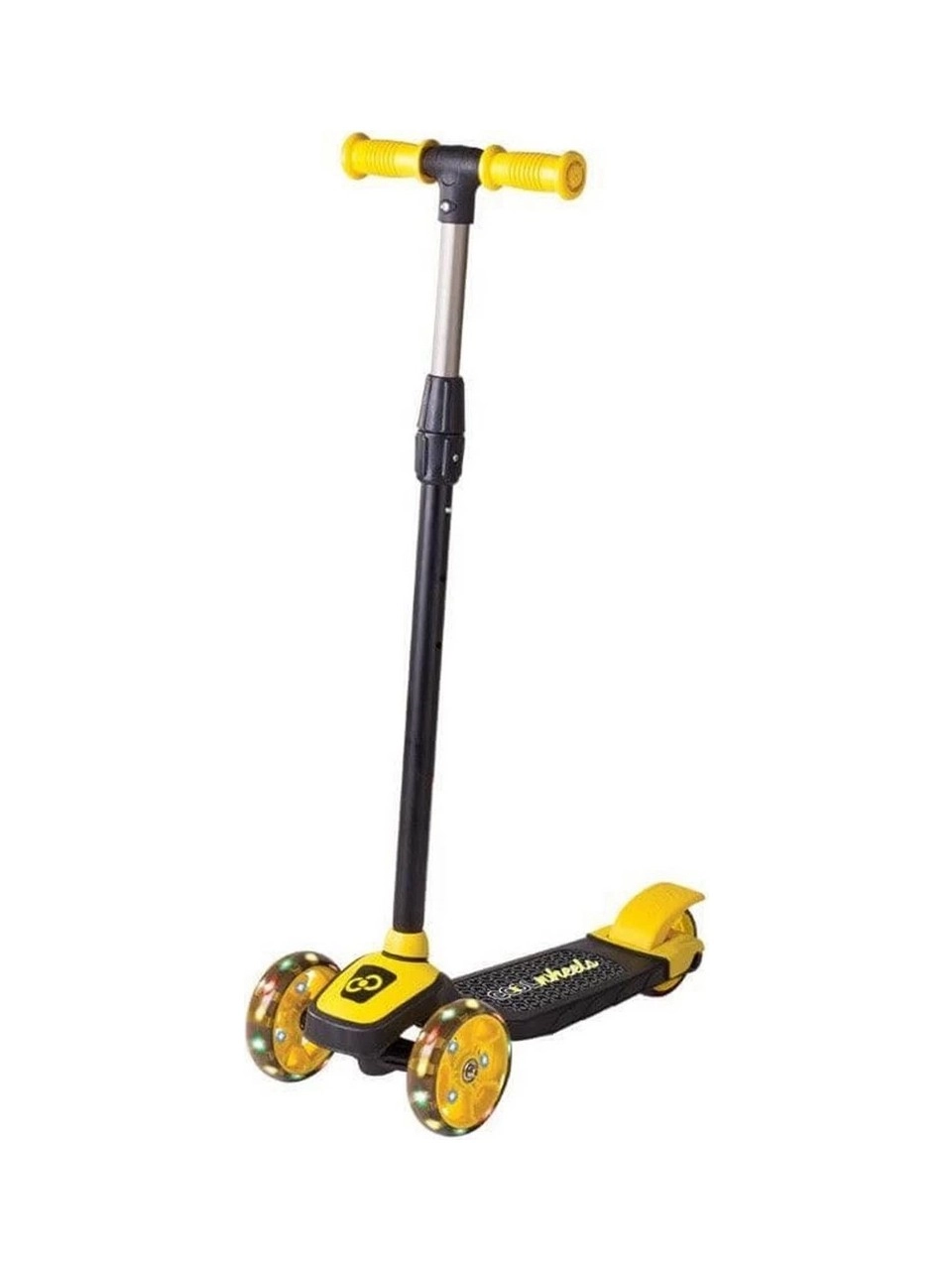 Cool Wheels Twist 3+ Işıklı Yüksekliği Ayarlanabilir Scooter Sarı