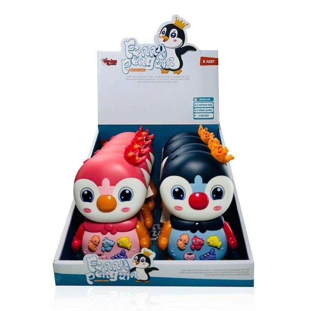 Vardem Işıklı ve Müzikli Penguen Bebek Piyanosu