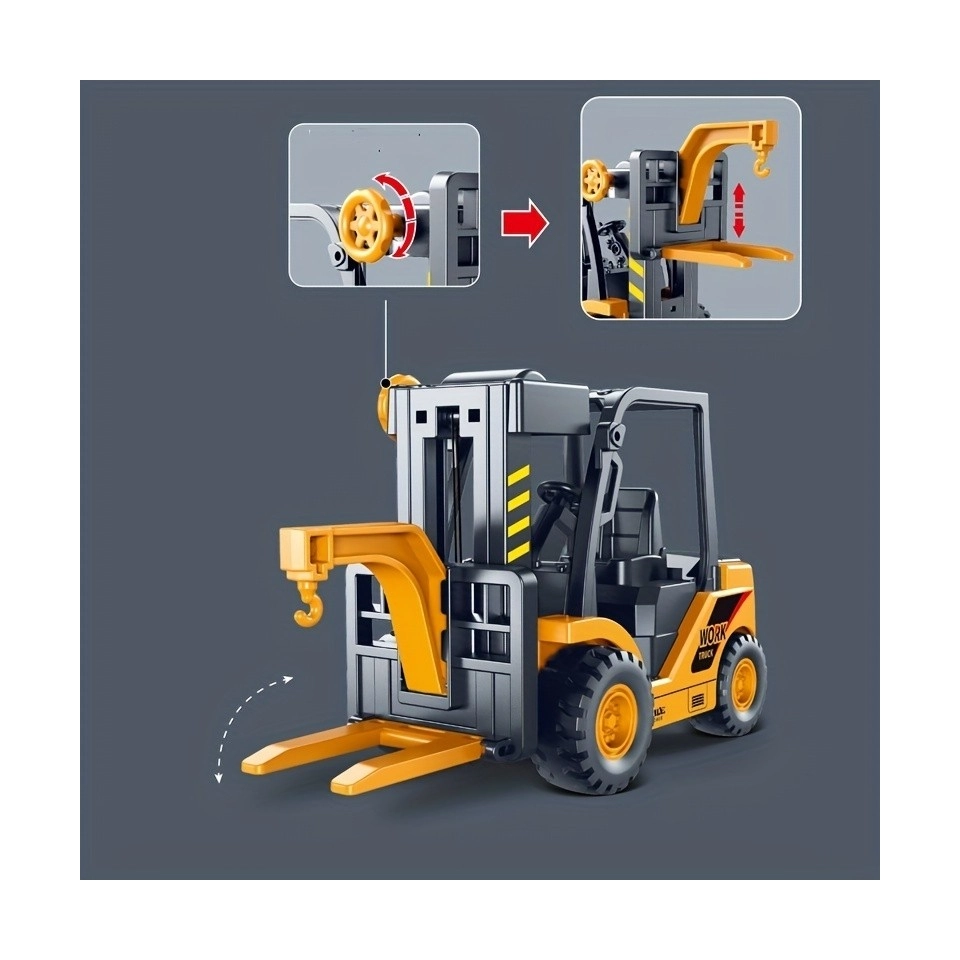 Sürtmeli Hareketli Kaldıraçlı Forklift
