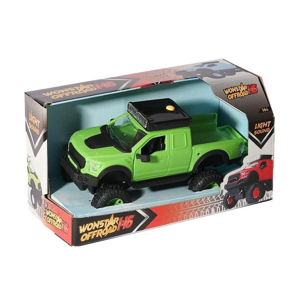 Zuzu Oyuncak Sesli ve Işıklı Wonstar Offroad Araba