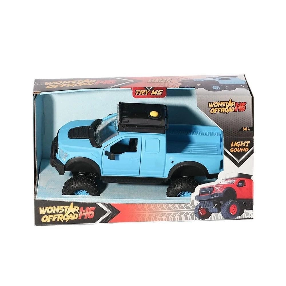 Zuzu Oyuncak Sesli ve Işıklı Wonstar Offroad Araba