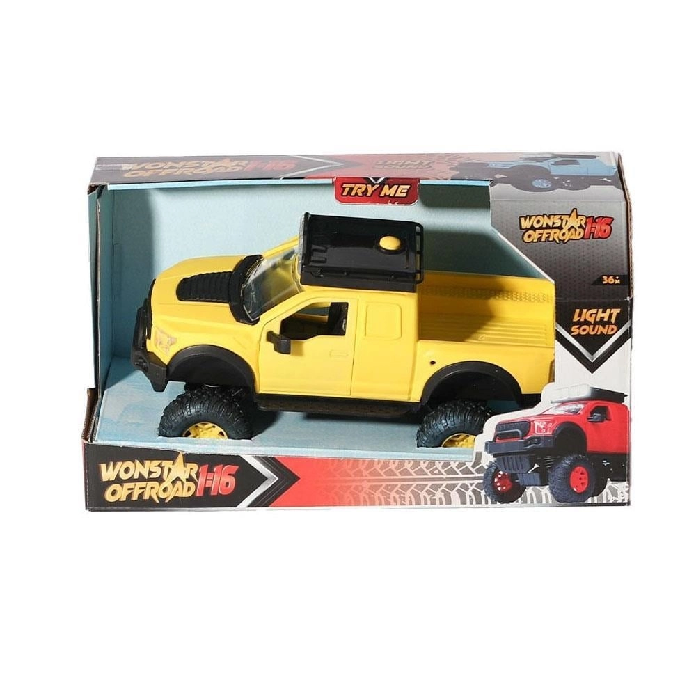 Zuzu Oyuncak Sesli ve Işıklı Wonstar Offroad Araba