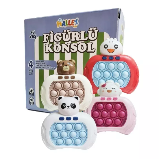 Halley Figürlü Pilli Popit